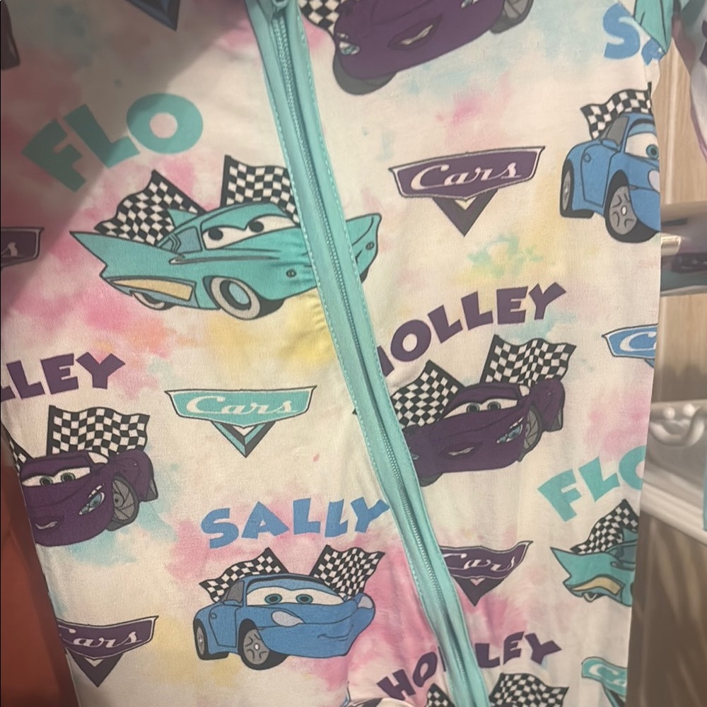 Colorful Cars Themed Kids Pajama